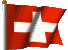 Schweizer Flagge Rhein / Seen