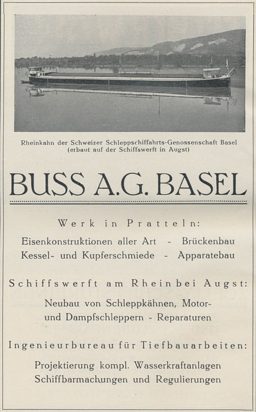 Werbung Buss AG
